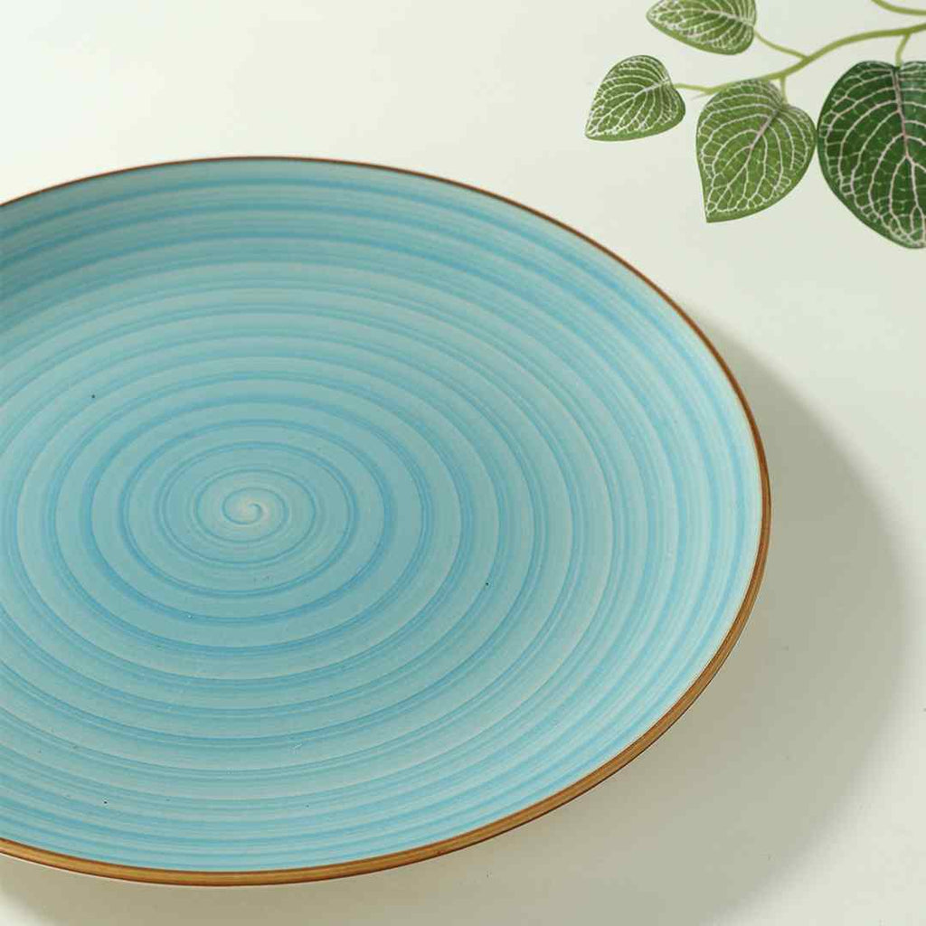 Teramo Dinner Plate Blue Set of 2