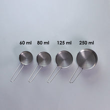 Load image into Gallery viewer, Ambrosia Stainless Steel Measuring Cups - Set of 4