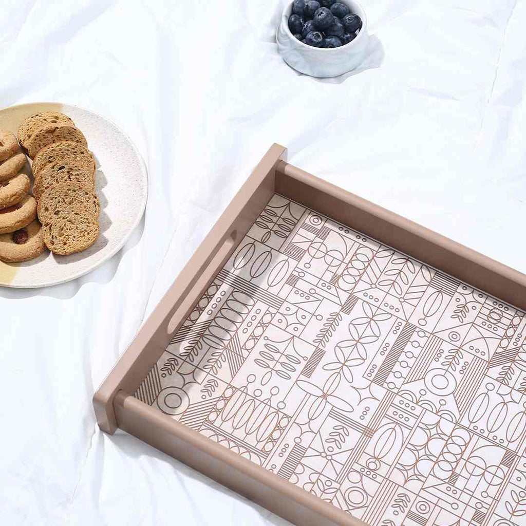 Casablanca Tray Geometric Pattern - Small