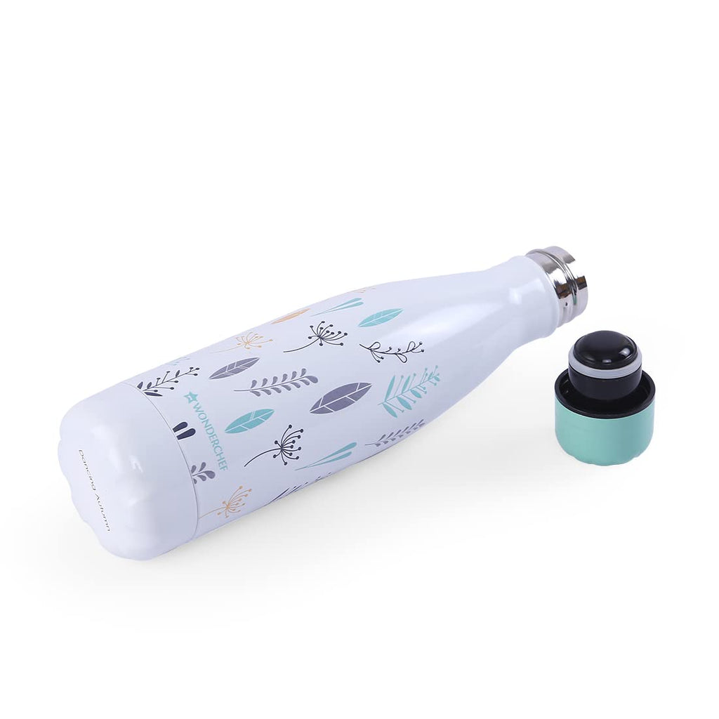 Dancing Autumn, 500ml, Double Wall Stainless Steel Vacuum Insulated Hot And Cold Flask, Spill & Leak Proof