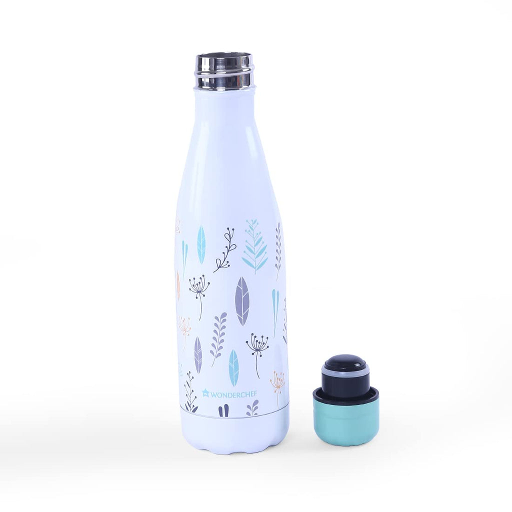 Dancing Autumn, 500ml, Double Wall Stainless Steel Vacuum Insulated Hot And Cold Flask, Spill & Leak Proof