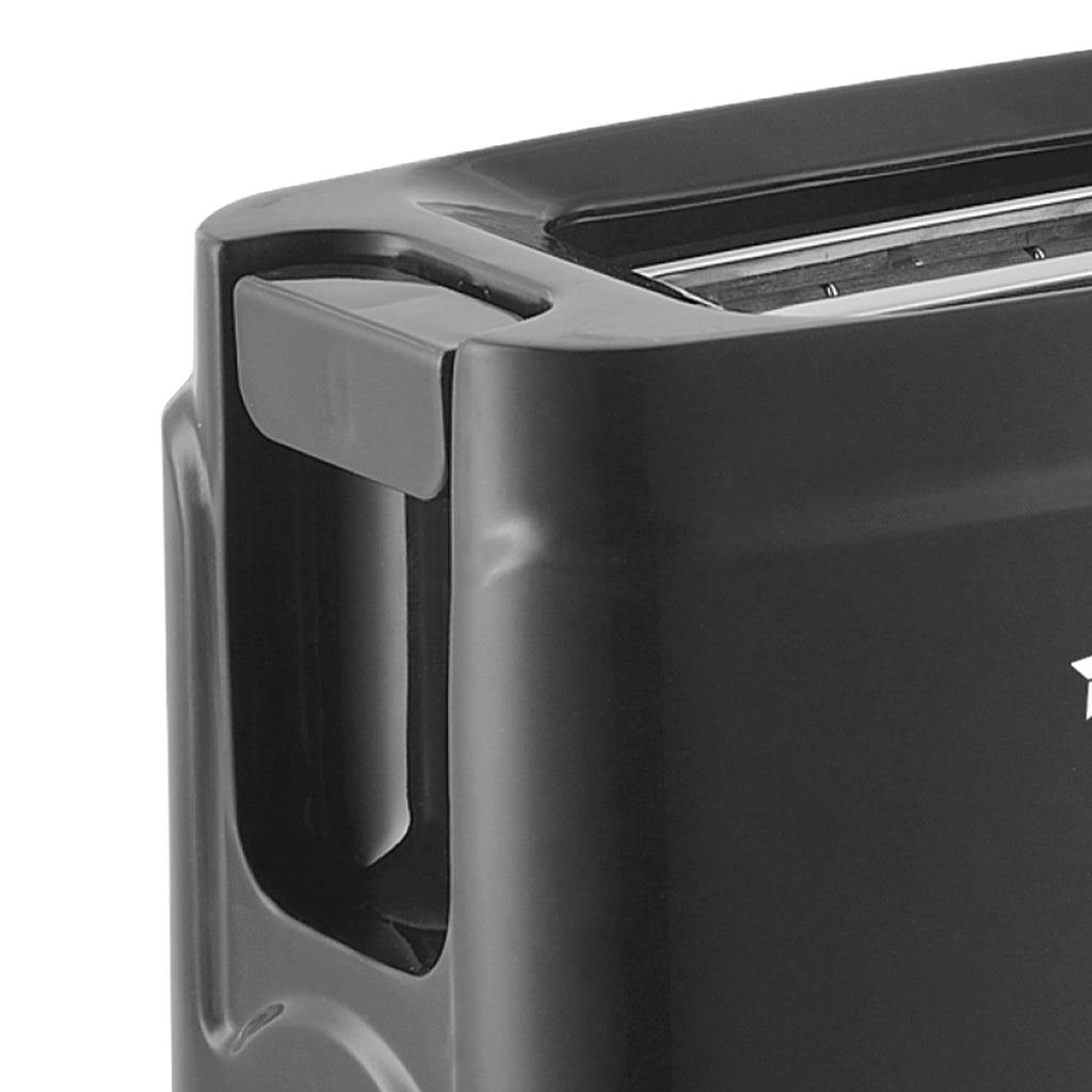 Acura Plus Pop-up Toaster for Kitchen|750 Watt| 2 Bread Slice Automatic Pop-up Electric Toaster| 7- Level Browning Controls|Wide Bread Slots| Auto Shut Off|Mid Cycle Cancel Feature| Removable Crumb Tray| Easy to Clean| Black| 2 Year Warranty