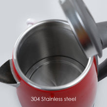 Load image into Gallery viewer, Electric Kettle Crimson Edge, 1.2 Litres, Stainless Steel Interior with Auto-shut Off, 2-level Safety, Cool Touch Plastic Exterior, 2 Years Warranty, 1500W, Red