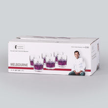 Load image into Gallery viewer, Melbourne Whisky Glass 285ml - Set Of 6 Pcs By Wonderchef