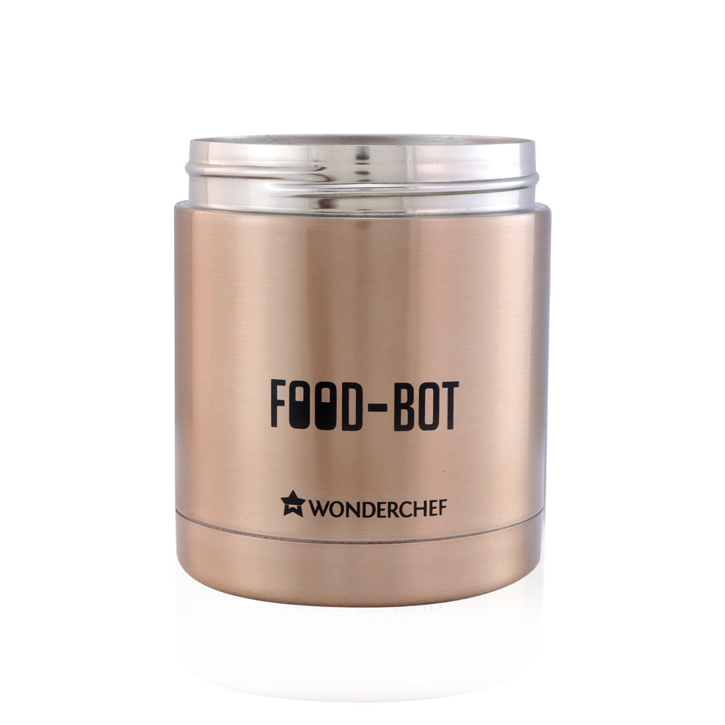 Food Bot, 300ml, Stainless Steel Vacuum Insulated, Spill & Leak Proof