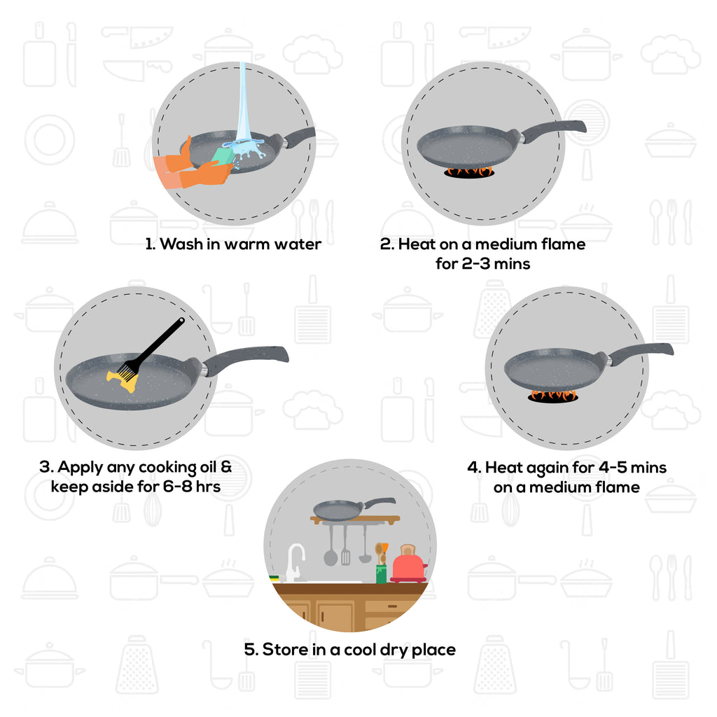 dosa tawa, non stick tawa, dosa pan, induction tawa