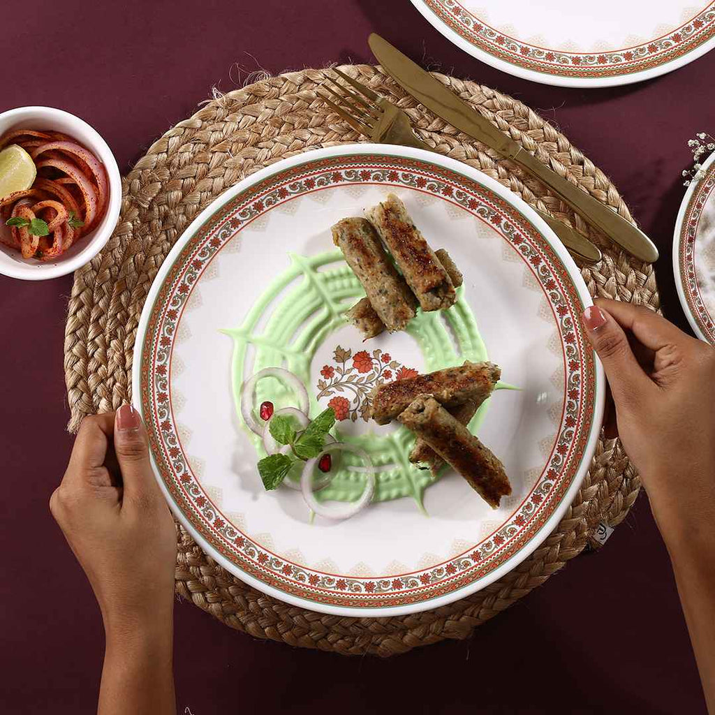 Venice Dinner Plate - Royal Red (Set of 6)