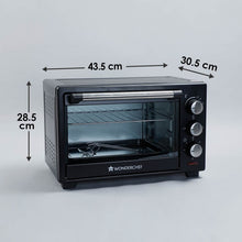 Load image into Gallery viewer, Oven Toaster Griller (OTG) - 19 Litres, Black - with Auto-shut off, Heat-Resistant Tempered Glass, Multi-Stage Heat Selection