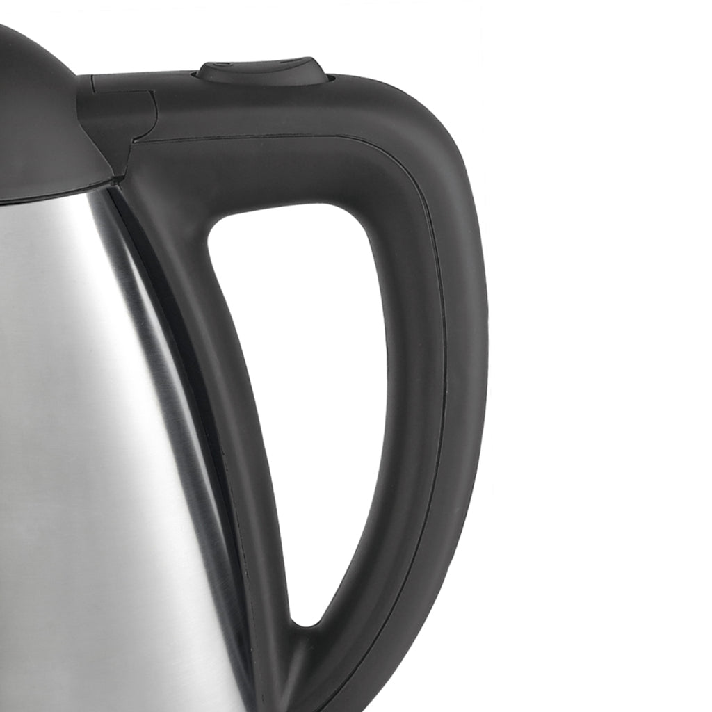 Prato Automatic Stainless Steel Cordless Electric Kettle, 1.2 Litres, Built-in Metal Filter, 304 Stainless Steel Interior, Ergonomic Handle Design, 1000W, 2 Years Warranty