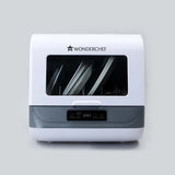 CounterTop Dishwasher, 1250W, 72°C High Temperature Sterilization, 360°Double Spray, Effective Drying System, Portable, 9L