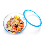 Cocoon Borosilicate Glass Mixing Bowl With Lid 1600ml