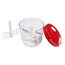 Load image into Gallery viewer, Jumbo String Vegetable Chopper &amp; Whipper | Vegetable Cutter | Dip Whipper | Anti Slip | 5 Stainless Steel Blades | 1 Year Warranty
