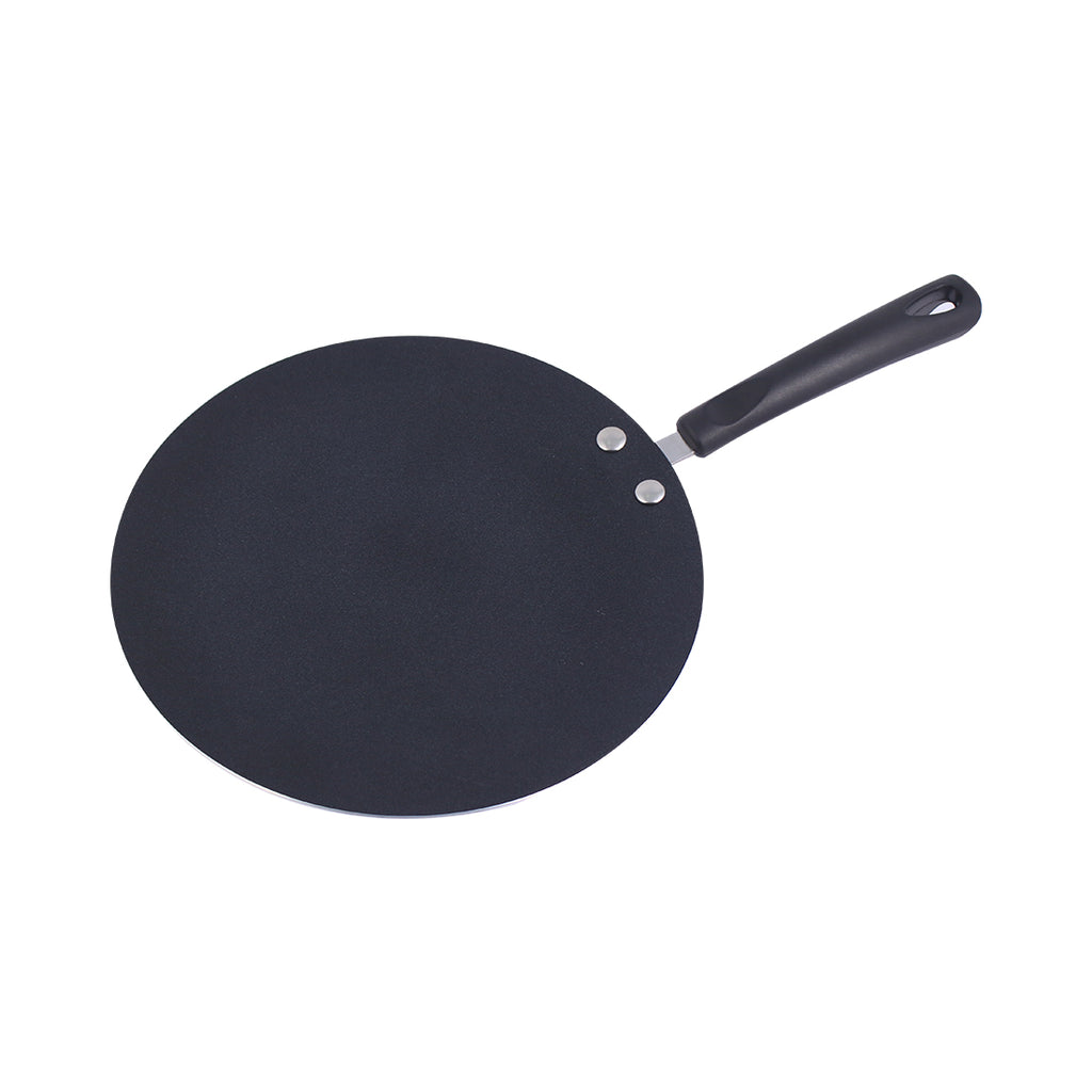 Ultra 26 cm Non-Stick Roti Tawa | Soft Touch Handle | Pure Grade Aluminium | Non-Stick Tawa | 2.7mm | 2 Years Warranty | Black