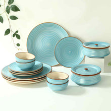 Load image into Gallery viewer, Teramo Dinner Set Blue (Set of 14)