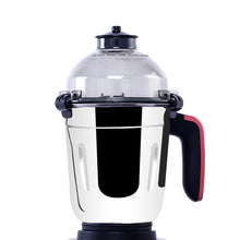 Load image into Gallery viewer, Vietri Mixer Grinder 750W with 3 Thick Steel Jars, Stainless Steel Sharp Blades, Secure Lid, 3 Speed Settings, 5 years Warranty on Motor, Black &amp; Red