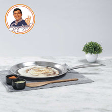 Load image into Gallery viewer, Stanton Stainless Steel 30 cm Nonstick Dosa Tawa | Non Stick Tawa | 2.5 mm | Black