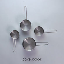Load image into Gallery viewer, Ambrosia Stainless Steel Measuring Cups - Set of 4