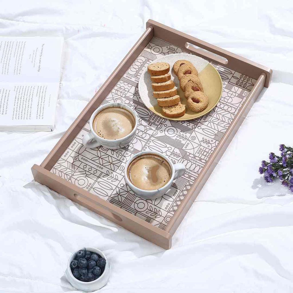 Casablanca Tray Geometric Pattern - Small