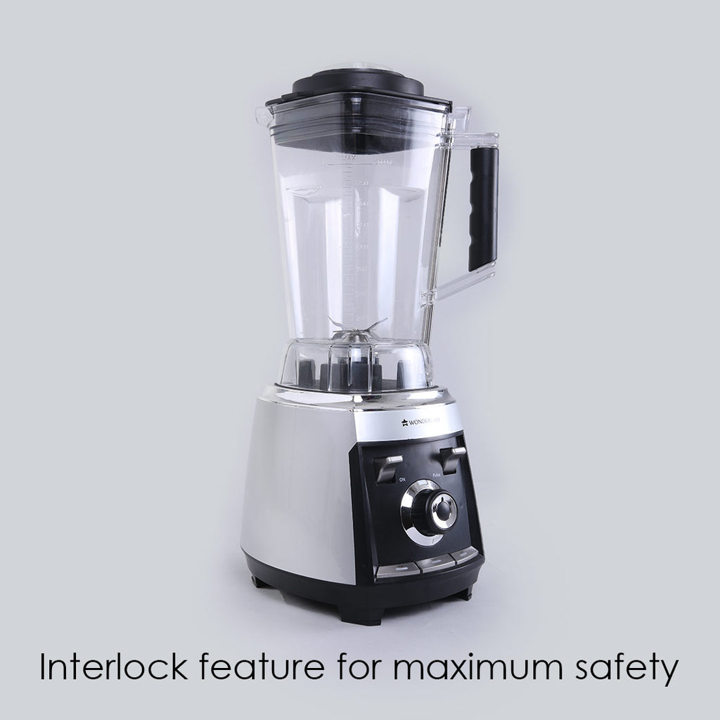 Regalia Professional Power Blender with Pulse Function| 3-in-1 Mixer,Blender,Grinder | 1200 Watt Full Copper Motor| Unbreakable 2 Litre Jar| Commercial Heavy Duty Blender with Stainless Steel Aircraft Grade Blades| 2 Year Warranty| Black