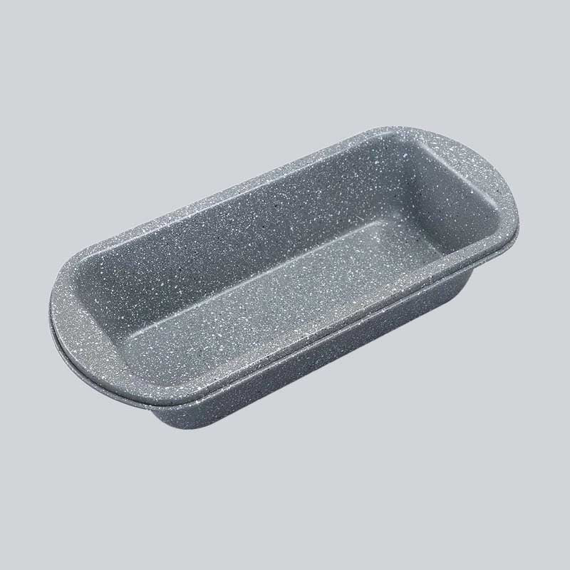 Ambrosia Big Metal Rectangle Nonstick Coated Baking Loaf Pan, Bread Baking Mould, Heavy-Duty Steel Rolled-Rim Bread Mould Rectangle Pan