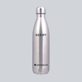 Aqua-Bot, 750ml, Double Wall Stainless Steel Vacuum Insulated Hot and Cold Flask, Spill & Leak Proof, Silver, 2 Years Warranty