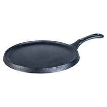 Load image into Gallery viewer, Forza Cast-iron Dosa Tawa, 25cm and Forza Cast-iron Fry Pan, 20cm