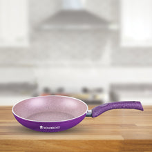 Load image into Gallery viewer, Granite 24 cm Non-Stick Fry Pan | 1.8L | Purple | 5 Layer PFOA Free Non-Stick Coating | Compatible with Hot Plate, Hobs, Gas Stove, Ceramic Plate and Induction cooktop | 2 Year Warranty