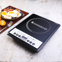 Load image into Gallery viewer, Torino 2000W Induction Plate with 11 Preset Functions, Push Touch Control Button Induction Cooktop, 2 Years Warranty
