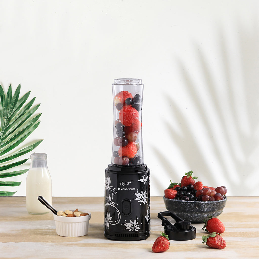Nutri-blend Personal Blender, 300W, Portable, One-touch Operation, SS Blade, 2 Years Warranty, Black