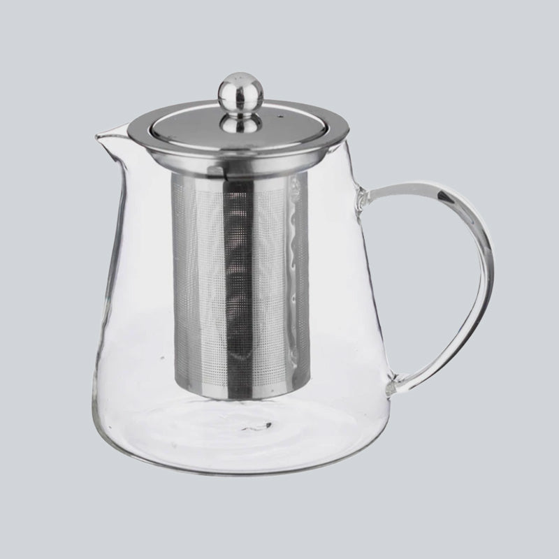Modern Borosilicate Glass Tea Pot/Kettles With Removable Infuser 850ml