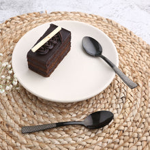Load image into Gallery viewer, Roma Tea Spoon  - Black - Set of 6pcs
