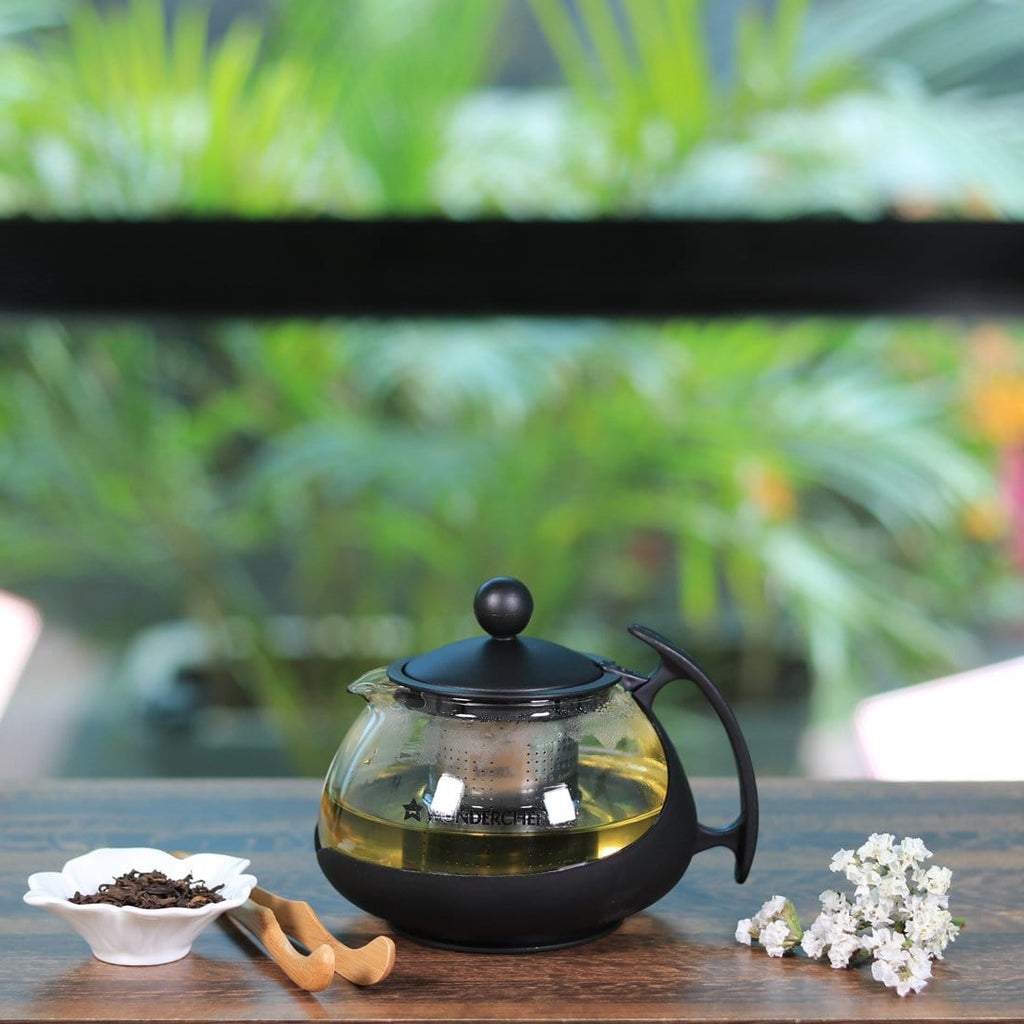 Tea top infuser kettle