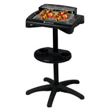 Smoky Grill Non-Stick Electric Barbeque(BBQ) with Adjustable Stand| Wide Grill Tray| Smoke Free Griller, Frying, Tandoori Maker for Indoor, Outdoor, Camping, Parties| Portable, Sleek & Compact, Lightweight Appliance| 1650 Watt| 1 Year Warranty