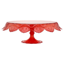 Load image into Gallery viewer, Pavoni Papillon Red Cake Stand