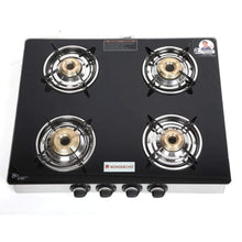 Load image into Gallery viewer, Wonderchef Cookware Wonderchef Zest 4 Burner Glass Cooktop