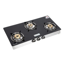 Load image into Gallery viewer, Wonderchef Cookware Wonderchef Zest Glass Cooktop 3 Burner