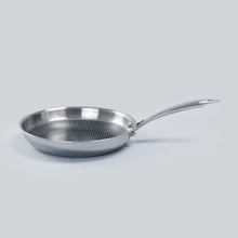 Load image into Gallery viewer, Stanton Nonstick Coated Tri-Ply Stainless Steel | 24 cm Frying Pan | 1.2 L | 2.5 mm Thickness | Silver