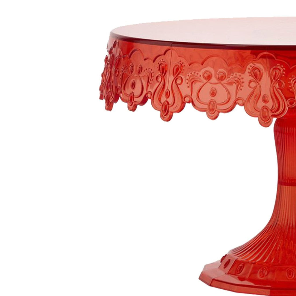 Pavoni Message Red Cake Stand